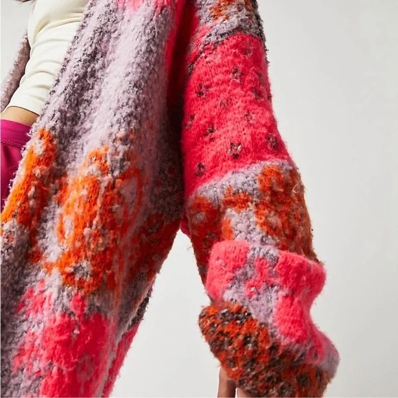 💝NWT FREE PEOPLE GATHER ME CLOSE CARDIGAN SWEATER